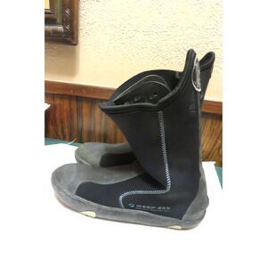 Deep See 5mm Heavy Duty Dive Boots Thick Sole - Mens Sz 9